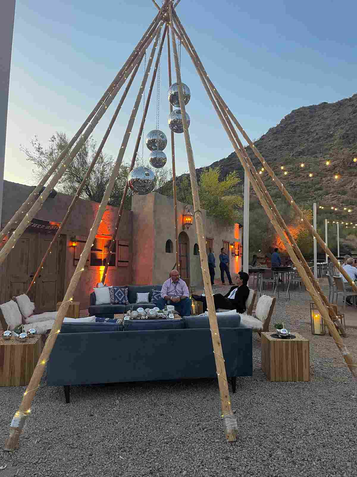 NPC reception decorations