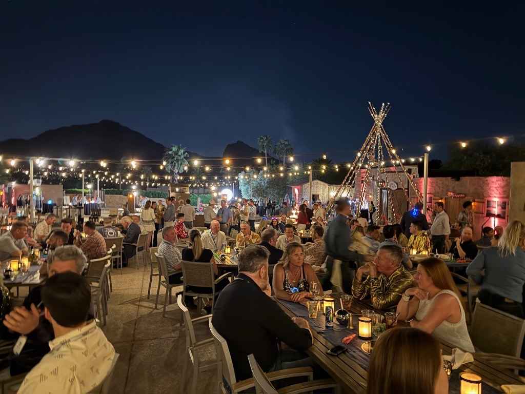 NPC reception: Desert Disco