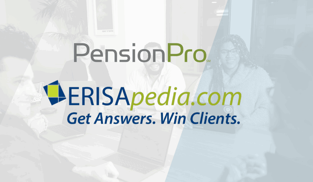 PensionPro ERISApedia Webinar Thumbnail