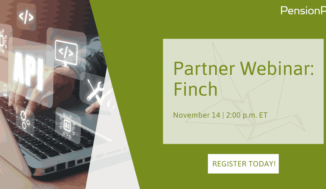 Partner Webinar: Finch