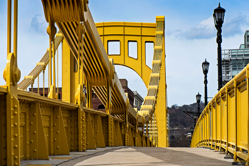 Yellow bridge