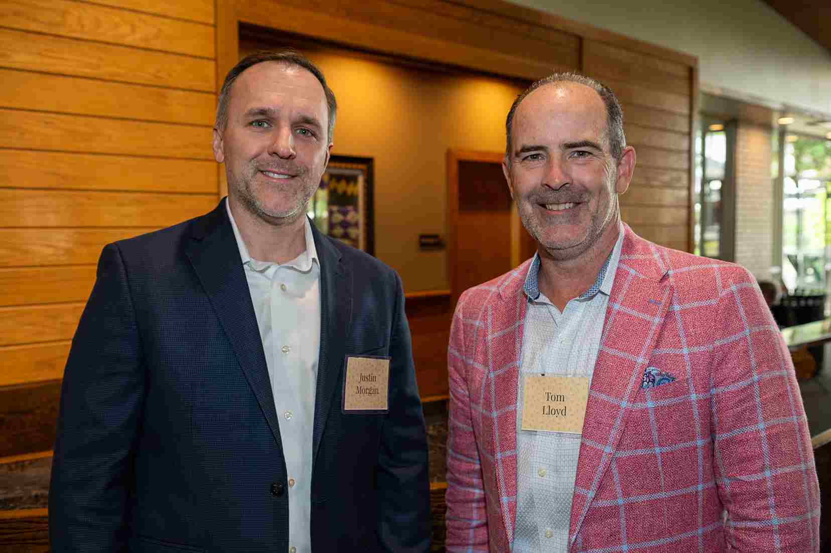 Justin Morgan and Tom Lloyd Client Appreciation