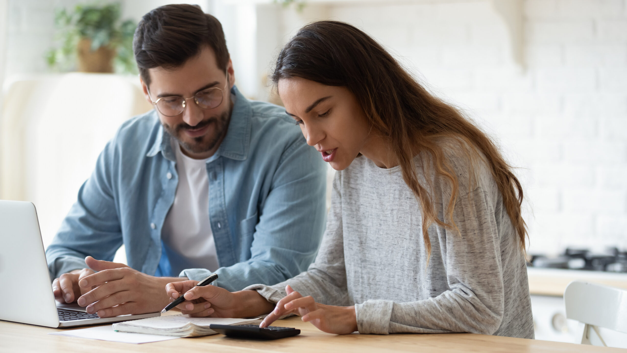 Couple understanding finances Couple understanding finances